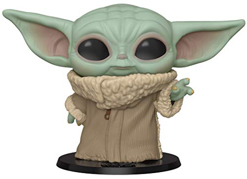 Funko, Funko Pop! Star Wars: Il Mandaloriano - Il bambino, 10" Super Sized Pop!, Multicolore (49757)