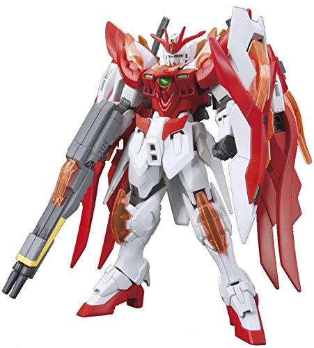 Bandai Hobby, HGBF 1/144 Modello in plastica Wing Gundam Zero Honoo