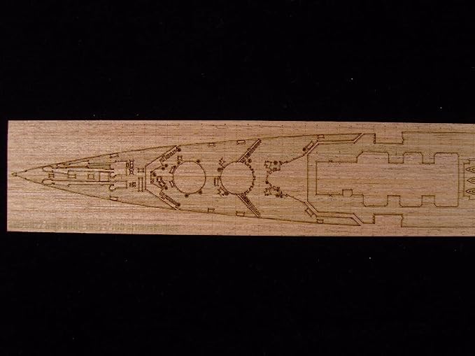 Artwox, HMS HOOD 1931 Ponte di legno