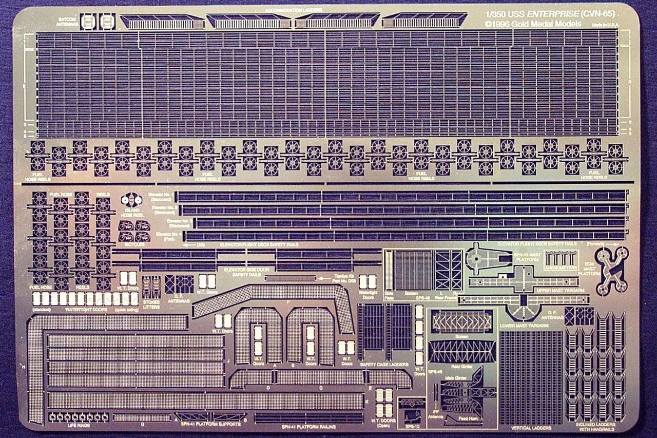 Modelli di medaglie d'oro, IMPRESA CVN-65