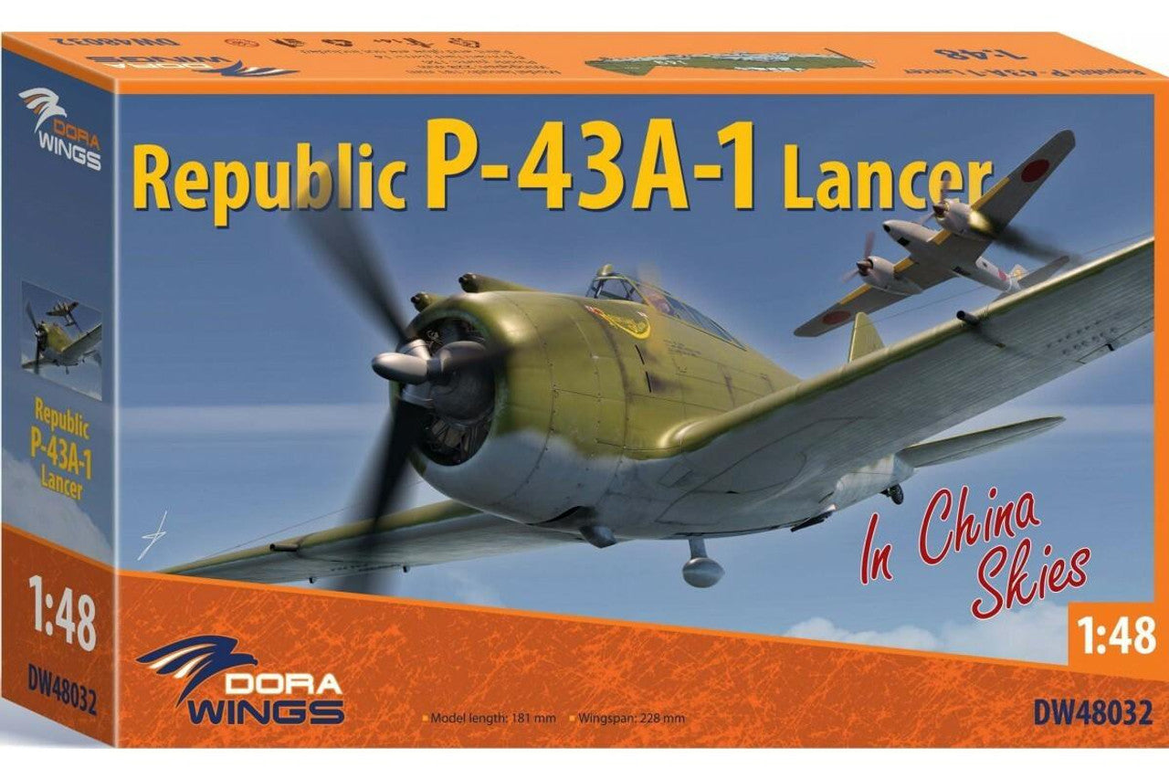 Ali di Dora, Il Republic P43A1 Lancer nell'aeromobile China Skies