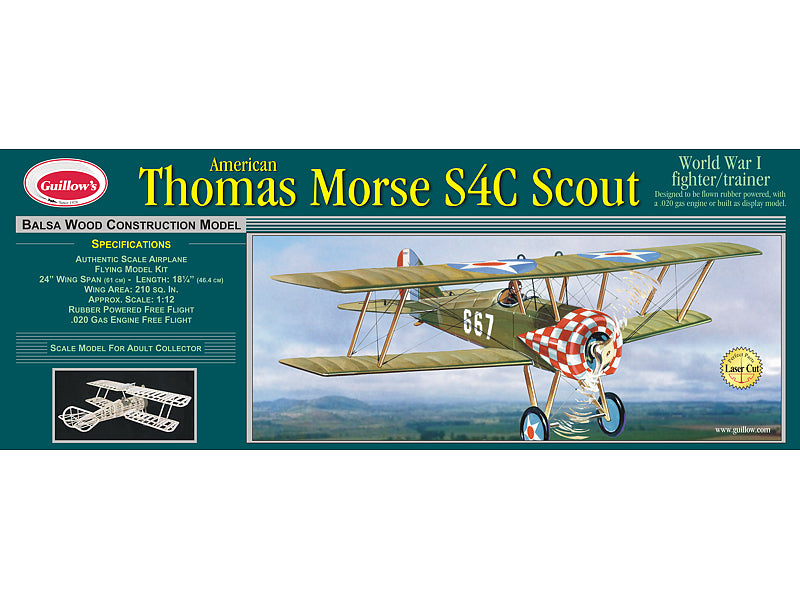 Gulliows, Kit di modellismo a taglio laser Thomas Morse Scout di Guillow