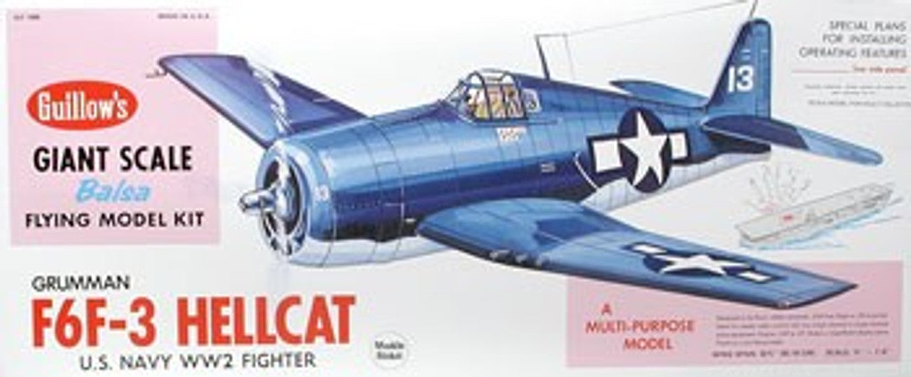 NodoModelli, Kit modellismo Grumman F6F-3 Hellcat di Guillow