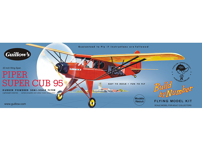 Gulliows, Kit modellismo Guillow's Piper Super Cub 95, 602