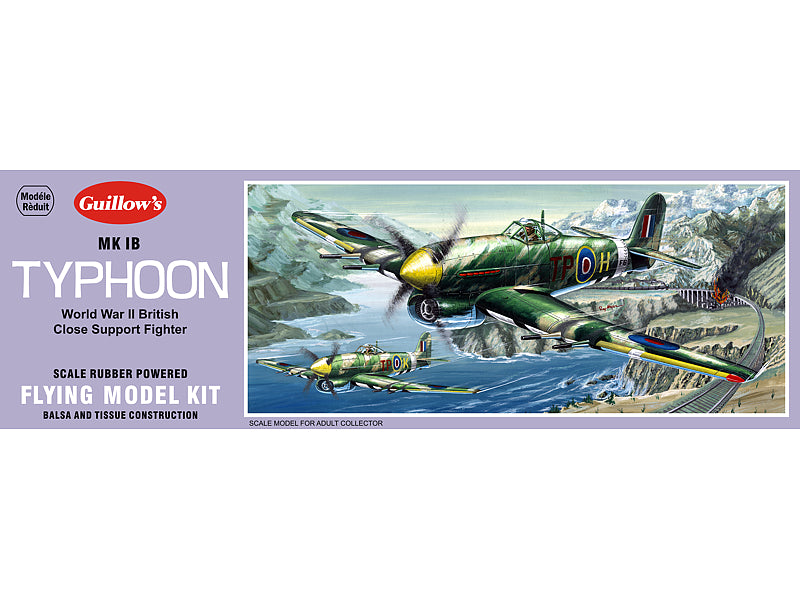 Gulliows, Kit modellismo Hawker MK 1B Typhoon della Guillow