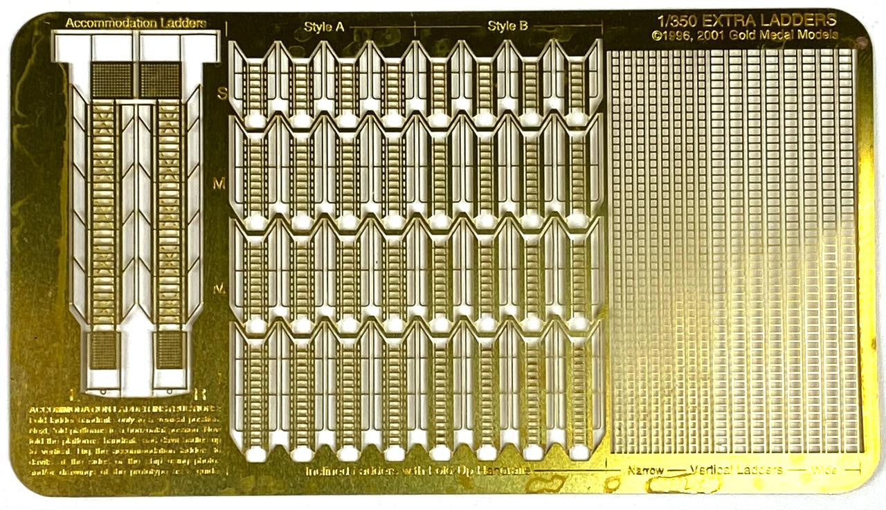 Modelli di medaglie d'oro, LADDRI EXTRA