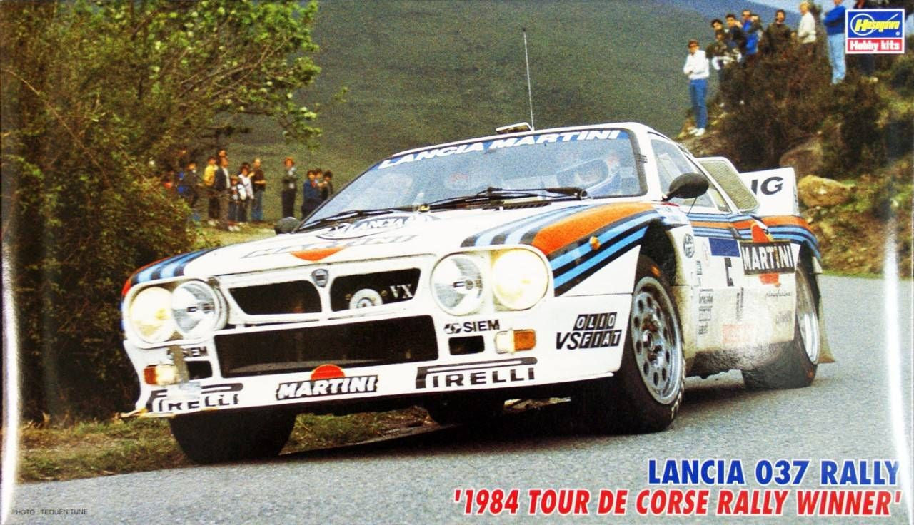 Hasegawa, LANCIA 037 RALLY (VINCITRICE DEL TOUR DE CORSE DELL'84)