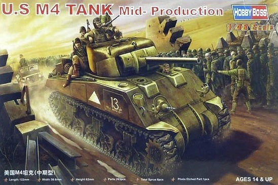 Hobby Boss, M4TANK (MODELLO MEDIO)