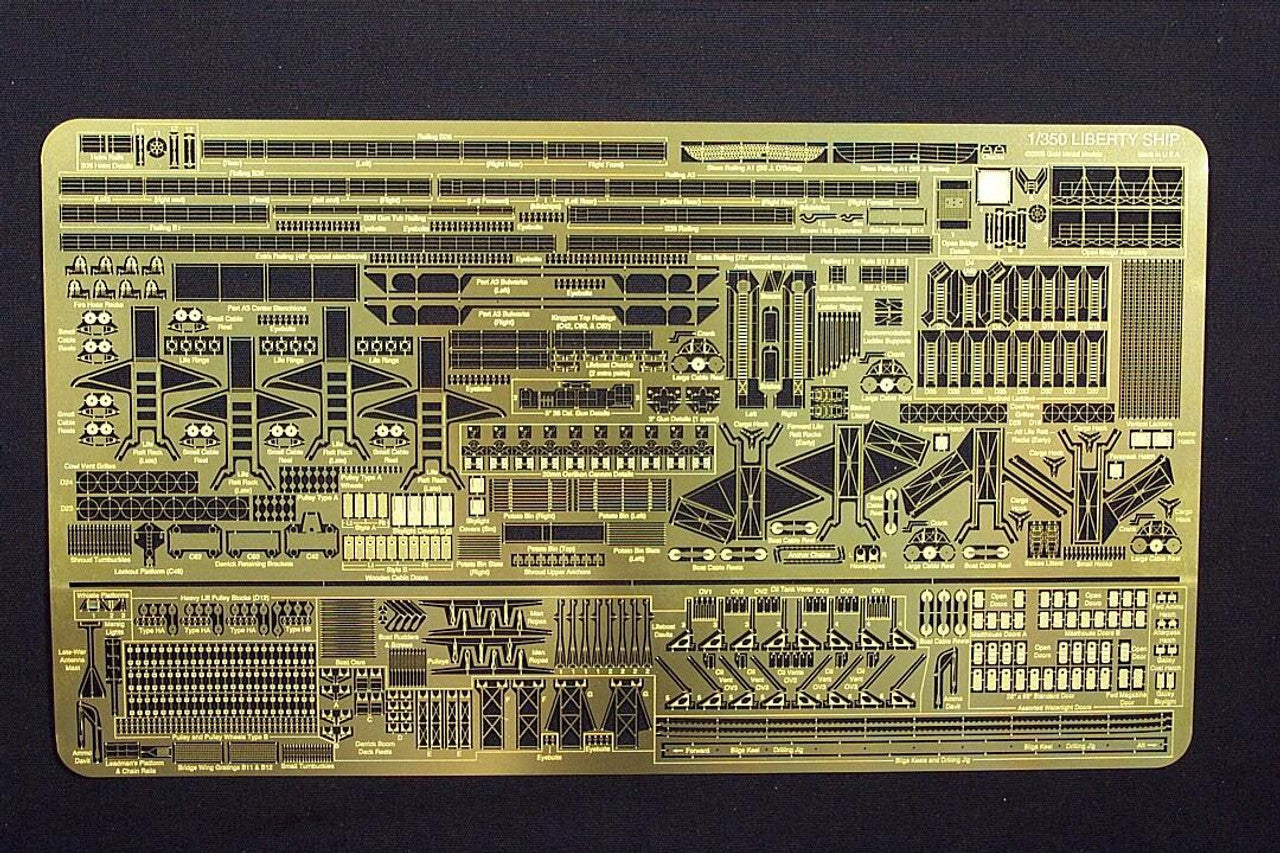 Modelli di medaglie d'oro, NAVE LIBERTY WW2