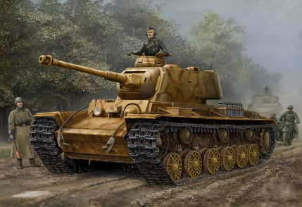 Hobby Boss, PZ. CARRO ARMATO KPFW KV-1 756 (R)