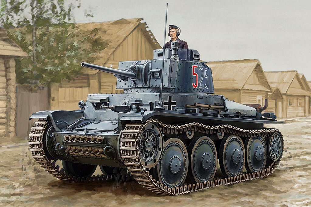 Hobby Boss, PZKPFW 38(t) AUSF.E/F