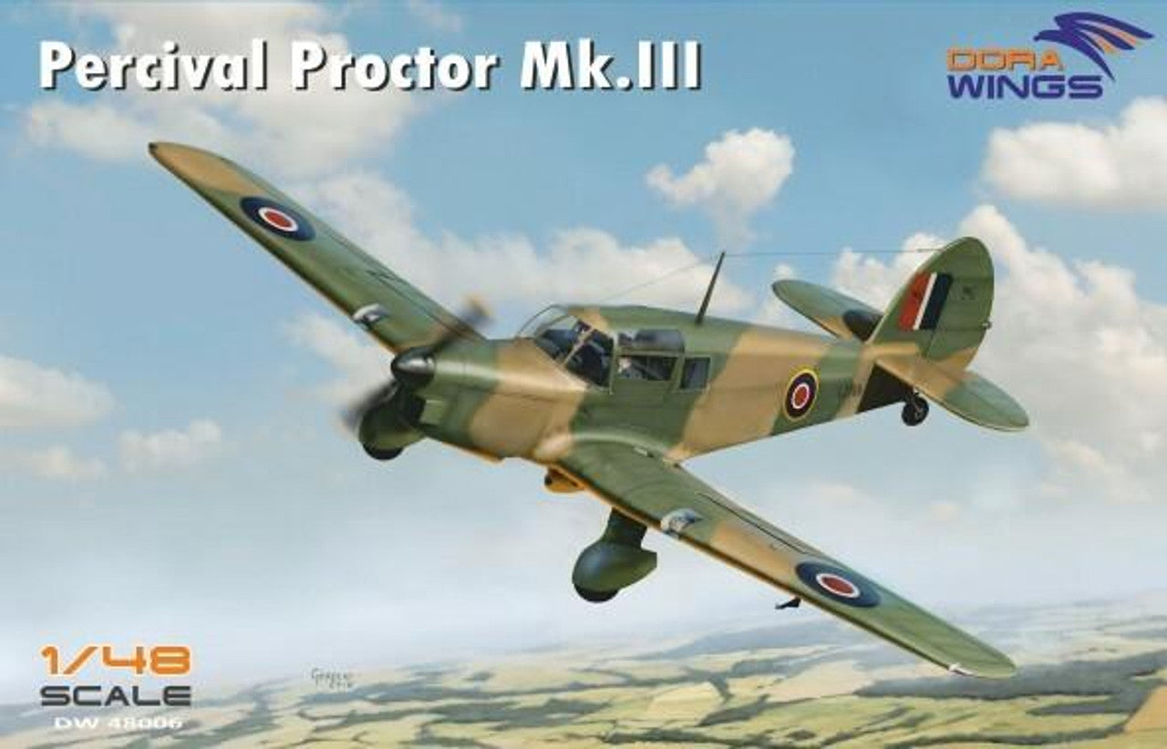 Ali di Dora, Percival Proctor Mk III, aereo da addestramento radio britannico