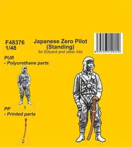 CMK, Pilota giapponese di Zero (in piedi) 1/48