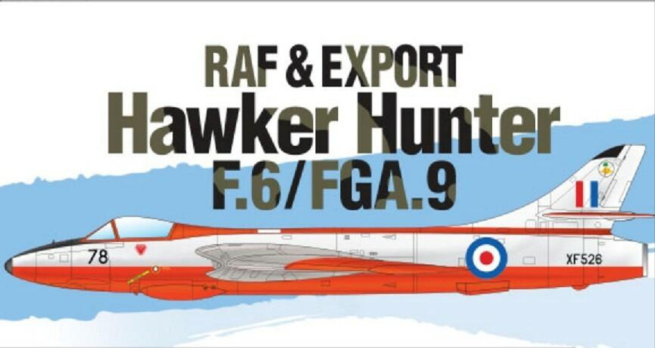 Accademia, RAF e Export Hawker Hunter F.6/FGA.9