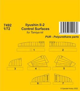 CMK, Superfici di controllo dell'Ilyushin Il-2 1/72