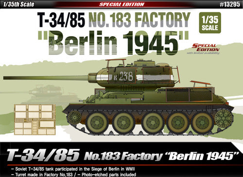 Accademia, T-34/85 n. 183 Fabbrica "Berlino 1945