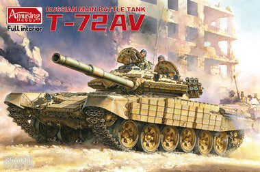 Amuzing Hobby, T-72AV c/interni completi cingoli