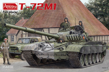 Amuzing Hobby, T72-M1 con interni completi