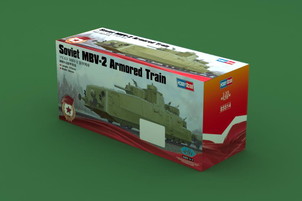 HobbyBoss, TRENO BLINDATO SOVIETICO MBV-2