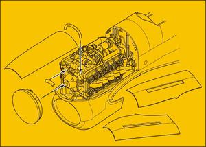 CMK, Typhoon Mk.I - Set di motori per Airfix kit 1/72