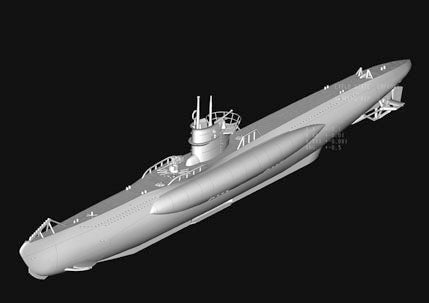 HobbyBoss, U-BOAT DI TIPO VII-B DELLA MARINA MILITARE DI DKM