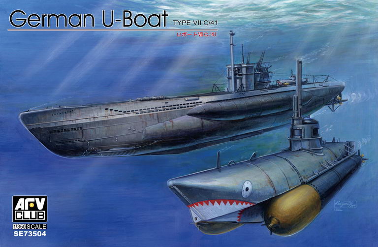 Club AFV, U-Boat Tipo Vii/C41 1:350