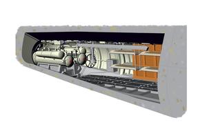 CMK, U-Boot IX Sezione siluri posteriore& cuccette equipaggio 1/72