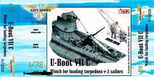 CMK, U-Boot VII Argano per il carico dei siluri per RE 1/72