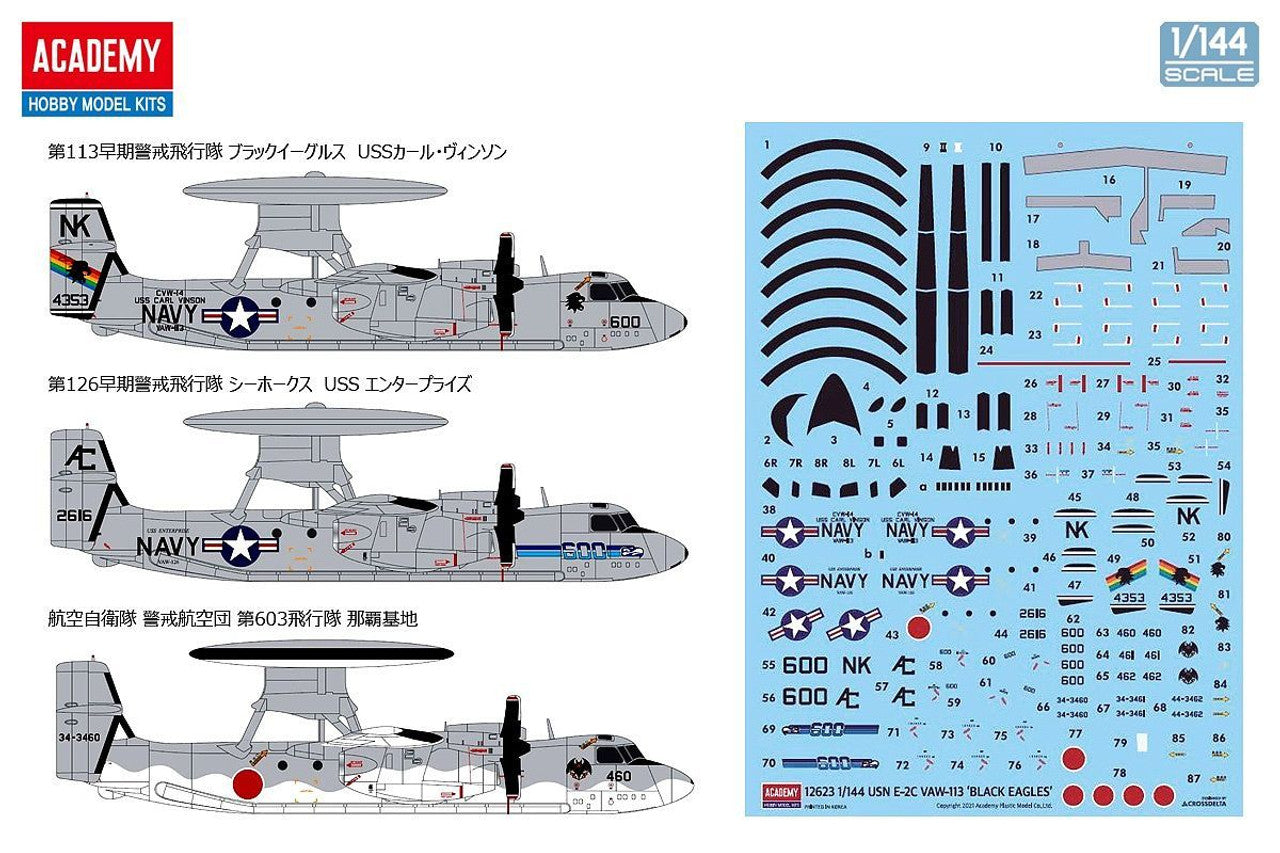 Accademia, USN E-2C VAW-113 "Aquile nere