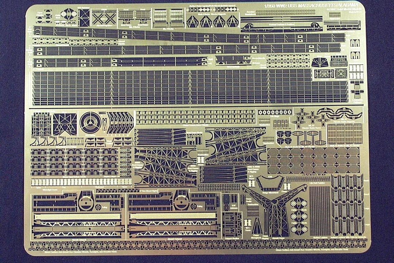 Modelli di medaglie d'oro, USS MASSACHUSETTS & ALABAMA