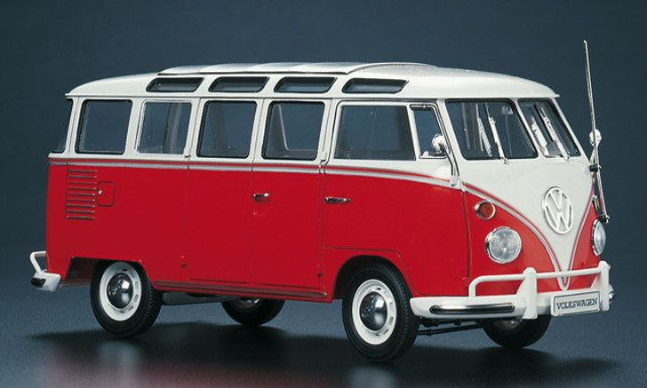 Hasegawa, VOLKSWAGEN TIPO 2 MICROBUS "1963" 23 FINESTRINI