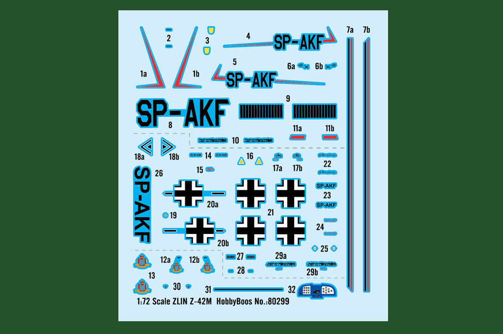 Hobby Boss, ZLIN Z-42M