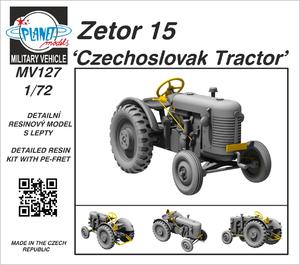 CMK, Zetor 15 "Trattore cecoslovacco" 1/72